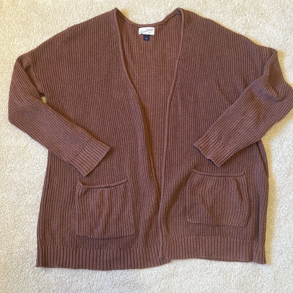 Universal thread cardigan